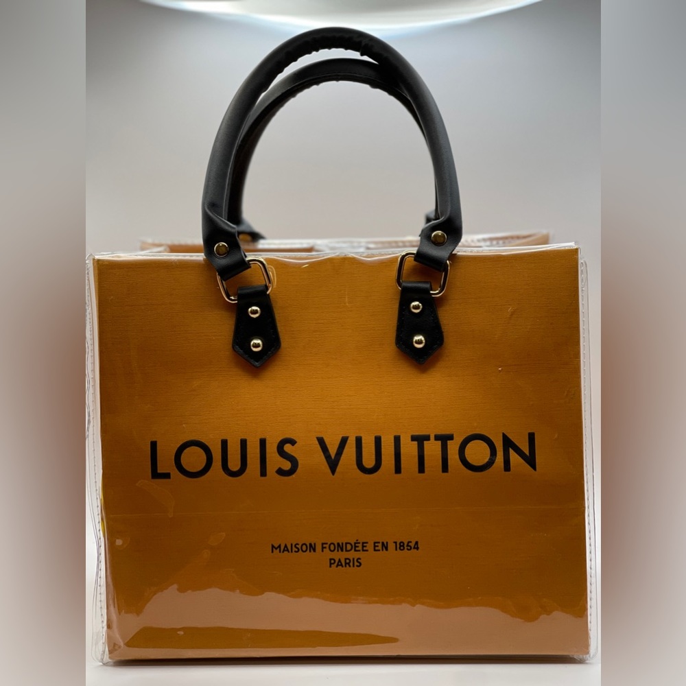 COPY - PVC DIY Authenic Louis Vuitton Shopping bag tote